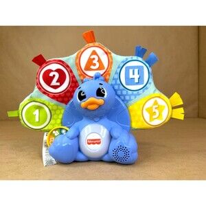 Fisher-Price Linkimals Counting & Colors Peacock Interactive Educational WORKS